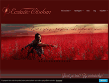 Tablet Screenshot of ecstaticwisdom.com